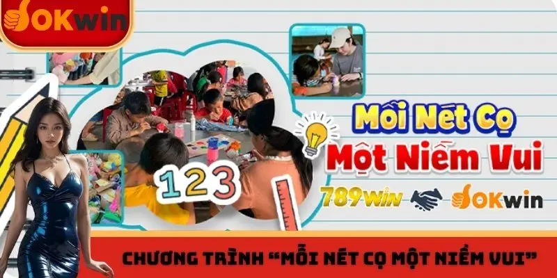 “Mỗi nét cọ một niềm vui” nằm trong chuỗi thiện nguyện OKWIN